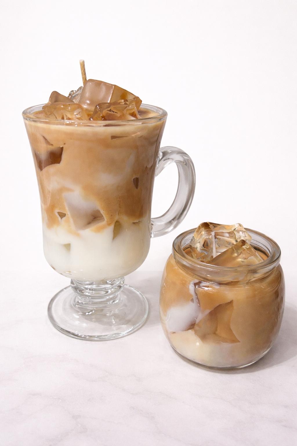 Caramel Iced Coffee & Cappuccino Artisan Candle