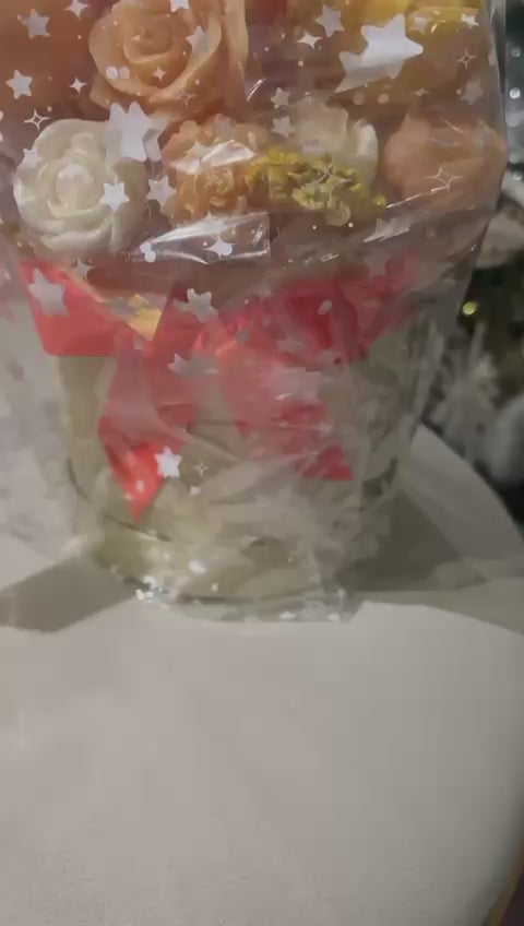 Bloom Candle Gift Basket